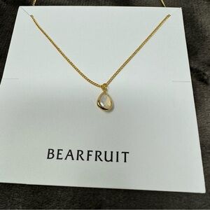 Bearfruit Teardrop | Gold | Pendant